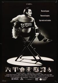 6x231 ED WOOD DS 1sh '94 Tim Burton, Johnny Depp in the director's chair, mostly true!