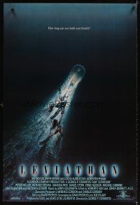 6x458 LEVIATHAN 1sh '89 deep ocean monster sci-fi, how long can you hold your breath?