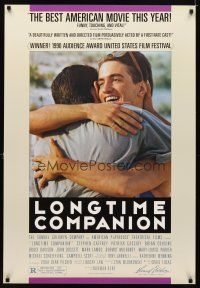 6x468 LONGTIME COMPANION 1sh '90 coping with AIDS, Stephen Caffrey, Patrick Cassidy!