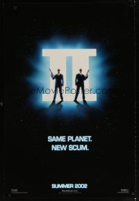 6x499 MEN IN BLACK II teaser DS 1sh '02 great image of Tommy Lee Jones & Will Smith!