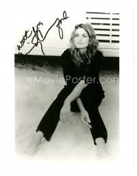 6t524 CINDY CRAWFORD signed 8x10 REPRO still '90s full-length close up of the beautiful supermodel!
