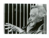6t573 JACK LEMMON signed 8x10 REPRO still '90s great profile close up with pipe in his mouth!