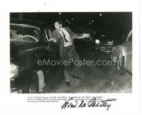 6t619 KEVIN MCCARTHY signed 8x10 REPRO still '90 between cars from Invasion of the Body Snatchers!