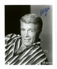 6t705 ROBERT HORTON signed 8x10 REPRO still '98 head & shoulders smiling portrait of the actor!