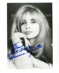 6t713 ROSANNA ARQUETTE signed 8x10 REPRO still '90s head & shoulders close up of the sexy actress!
