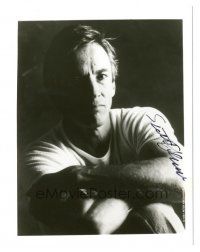 6t477 SCOTT GLENN signed 3.75x5 REPRO still '90s great shadowy portrait with his arms crossed!