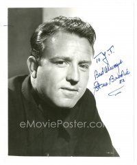 6t727 STEVE BRODIE signed 8x10 REPRO still '82 head & shoulders close up of the actor!