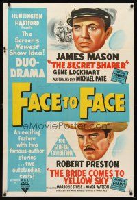 6t227 FACE TO FACE signed Aust 1sh '52 by Huntington Hartford, one of the world's richest men!