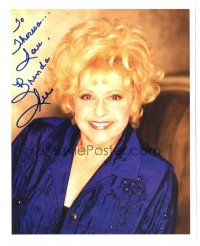 6t505 BRENDA LEE signed color 8x10 REPRO still '00s great smiling portrait of the singer/actress!