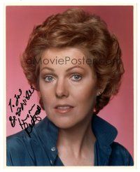 6t649 LYNN REDGRAVE signed color 8x10 REPRO still '80s head & shoulders c/u of the English star!