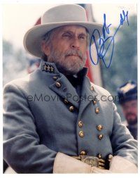 6t702 ROBERT DUVALL signed color 8x10 REPRO still '00s as General Robert E. Lee in Gods & Generals!