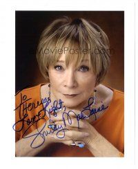 6t721 SHIRLEY MACLAINE signed color 8x10 REPRO still '00s close portrait with her hands clasped!