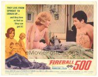 6t245 FIREBALL 500 signed LC #2 '66 by Frankie Avalon, who's close up with & sexy Julie Parrish!