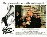 6t247 GLENN MILLER STORY signed LC R85 by June Allyson, who's dancing w/ James Stewart in title role