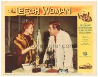 6t255 LEECH WOMAN signed LC #7 '60 by Coleen Gray, who's with Phillip Terry in laboratory!