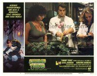 6t275 SWAMP THING signed LC #6 '82 by Dick Durock AND Louis Jourdan, c/u of busty Adrienne Barbeau!