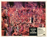 6t278 TEN COMMANDMENTS signed LC #5 R72 by Charlton Heston, who's angry over golden calf!