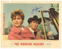 6t280 WHEELER DEALERS signed LC #6 '63 by James Garner, who's in convertible with sexy Lee Remick!