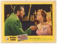 6t284 WONDERFUL COUNTRY signed LC #6 '59 by Julie London, who's being yelled at by Robert Mitchum!