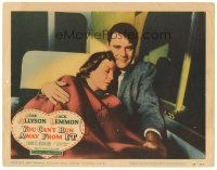 6t286 YOU CAN'T RUN AWAY FROM IT signed LC #5 '56 by June Allyson, who's sleeping in bus w/ Lemmon!
