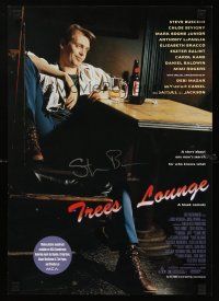 6t328 TREES LOUNGE signed mini poster '96 by Steve Buscemi, great image of the star & director!