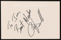 6t099 CHRIS O'DONNELL signed 5.5 x 8.5 index card '90s can be framed together with a repro still!