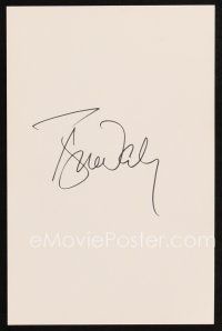 6t140 TYNE DALY signed 5.5 x 8.5 index card '90s can be framed together with a repro still!