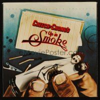 6t207 UP IN SMOKE signed 45 RPM record sleeve '78 by Tommy Chong, Cheech & Chong drug classic!