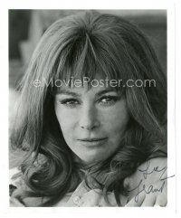 6t373 LEE GRANT signed 8x10 still '77 sexy head & shoulders portrait of the actress!