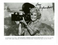 6t375 LENI RIEFENSTAHL signed 8x10 still '00s portrait of the German director holding camera!