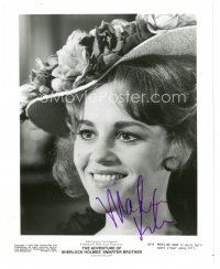 6t381 MADELINE KAHN signed 8x10 still '75 in The Adventures of Sherlock Holmes' Smarter Brother!