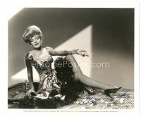 6t383 MARLENE DIETRICH signed 8x10 still '43 sexy image on roulette table from The Spoilers!