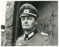 6t394 ROBERT VAUGHN signed 8x10 still '69 as a Nazi officer defending The Bridge at Remagen!