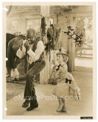 6t399 SHIRLEY TEMPLE signed 8x10 key book still '35 dancing with Bill Robinson from Little Colonel!