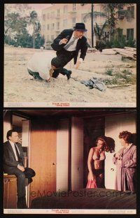 6w975 TONY ROME 2 color 11x14 stills '67 cool image of Frank Sinatra as private eye!