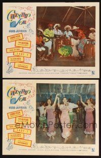 6w777 CALYPSO JOE 2 LCs '57 sexy Lester Horton Dancers, bongo beat, cool images!