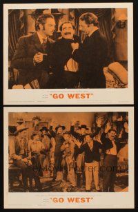 6w826 GO WEST 2 LCs R62 two guys grab Groucho Marx & take his cigar away!