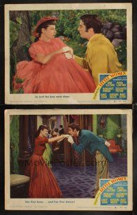 6w876 LITTLE WOMEN 2 LCs '49 images of Peter Lawford & pretty June Allyson!