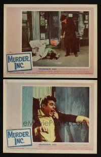 6w902 MURDER INC. 2 LCs '60 Stuart Whitman in the all-too-true story!