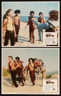 6w988 WARRIORS 2 LCs '79 Walter Hill directed, cool images of Michael Beck & gang on the run!