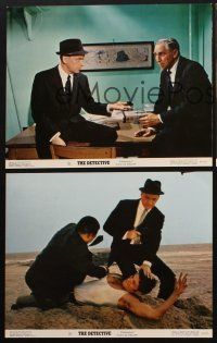 6w596 DETECTIVE 3 color 11x14 stills '68 Frank Sinatra as gritty New York City cop in action!