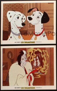 6w672 ONE HUNDRED & ONE DALMATIANS 3 LCs R79 most classic Walt Disney canine family cartoon!