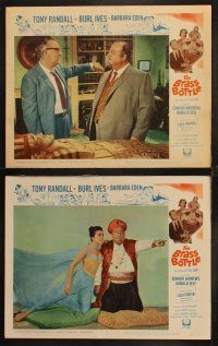 6w057 BRASS BOTTLE 8 LCs '64 Tony Randall & Barbara Eden with genie Burl Ives!