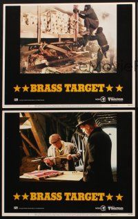 6w564 BRASS TARGET 3 LCs '78 Sophia Loren, George Kennedy & Max Von Sydow search for Nazi gold!