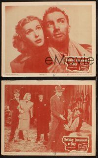 6w569 BULLDOG DRUMMOND AT BAY 3 LCs '47 Anita Louise, introducing Ron Randell in the title role!