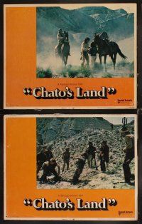 6w075 CHATO'S LAND 8 LCs '72 what Charles Bronson's land won't kill, he will!