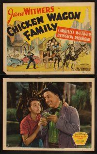 6w076 CHICKEN WAGON FAMILY 8 LCs '39 Jane Withers, Leo Carrillo & Marjorie Weaver!