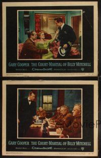 6w418 COURT-MARTIAL OF BILLY MITCHELL 4 LCs '56 Elizabeth Montgomery, Ralph Bellamy, Gary Cooper!