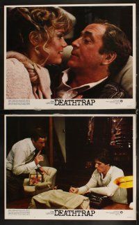 6w098 DEATHTRAP 8 LCs '82 Chris Reeve, Michael Caine w/cool knife & sexy Dyan Cannon!