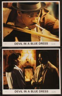 6w103 DEVIL IN A BLUE DRESS 8 LCs '95 Denzel Washington, Tom Sizemore, Jennifer Beals, Don Cheadle!